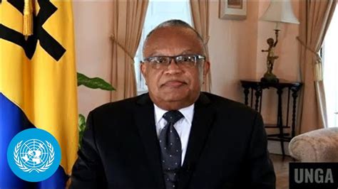 Barbados Minister For Foreign Affairs Addresses General Debate