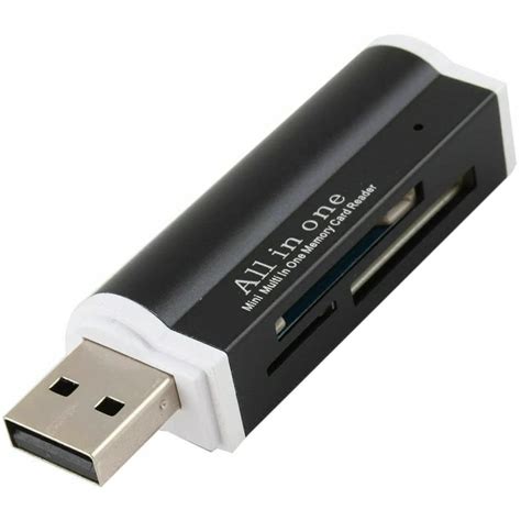 Set 2 Cititoare Carduri Memorie Aluminiu USB 2 0 480Mbps MS MS2 T