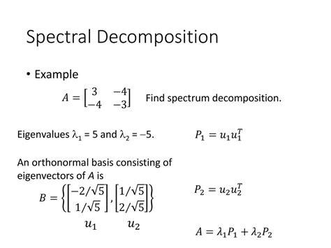 Orthogonal Matrices And Symmetric Matrices Ppt Download