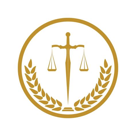 Plantilla De Dise O De Logotipo E Icono De Bufete De Abogados Vector