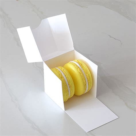 Box Template For 2 Macarons Solid SVG Artisanal Touch Kitchen