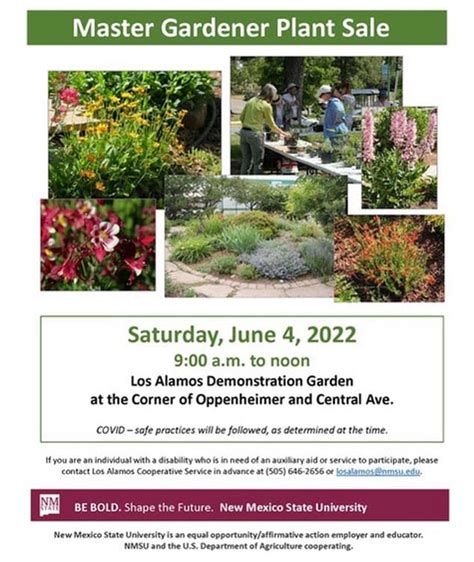 Master Gardeners Plant Sale Saturday June 4