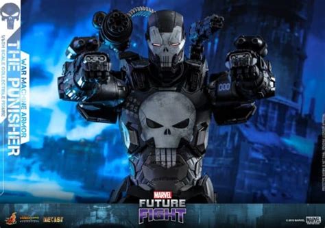 Justiceiro Máquina de Combate pela Hot Toys Fala Animal