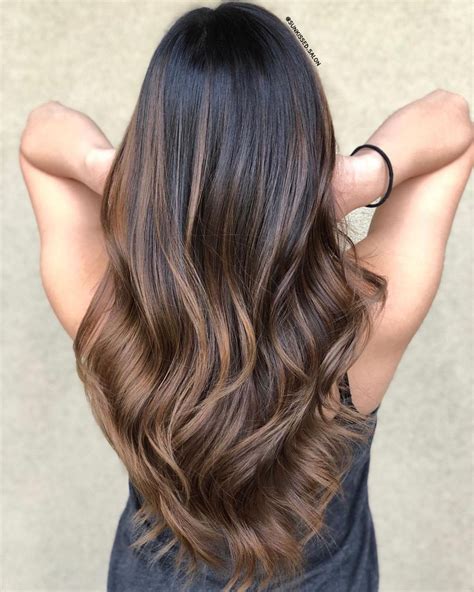 60 Hairstyles Featuring Dark Brown Hair With Highlights Light Brown Balayage Hair Highlights