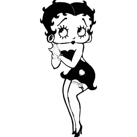 Betty Boop Svg