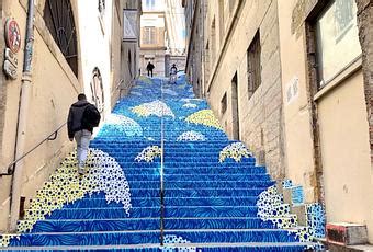 Wenc Embellit Les Escaliers Du Passage Mermet Lyon Paperblog