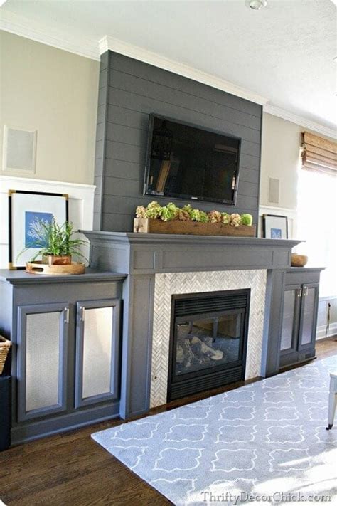 17 DIY Fireplace Ideas to Inspire You