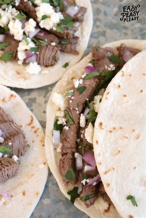 Mouthwatering Steak Tacos That Are Quick And Easy Easy Peasy Pleasy