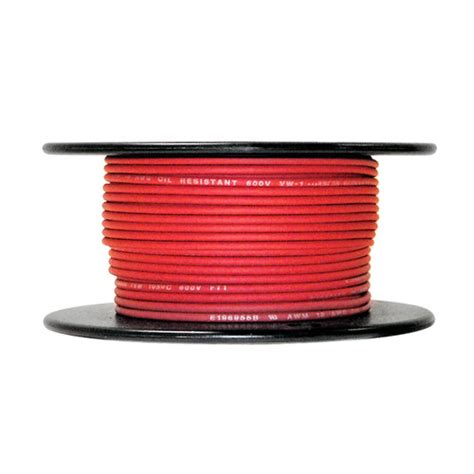 Arctic Ultraflex 18ga Red 100 Foot Roll Polar Wire