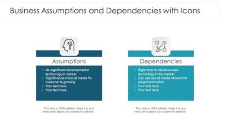 Assumptions Dependencies Powerpoint Templates Slides And Graphics