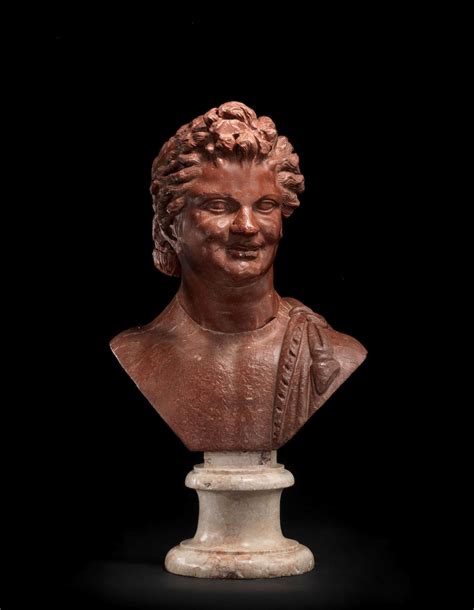 Bonhams A Roman Rosso Antico Marble Head Of A Satyr