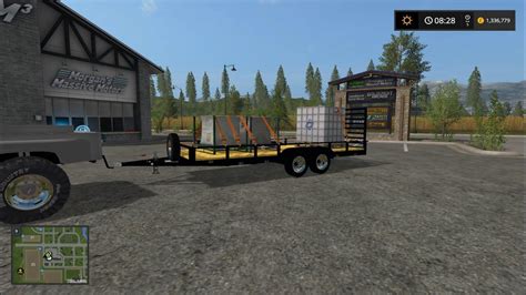 Dual Axle Utility Trailer V Fs Farming Simulator Mod Fs