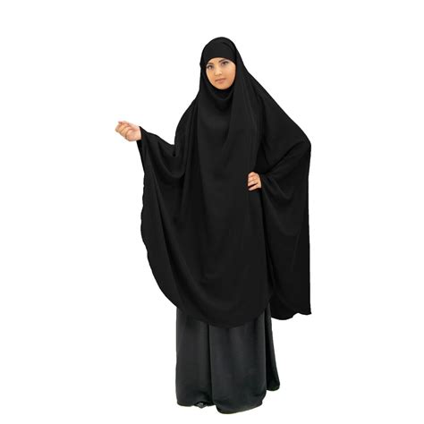 Ramadan Eid Muslim Women Long Khimar Hijab Dress Prayer Garment Jilbab