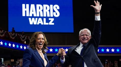 Us Presidential Election 2024 Tim Walz To Reveal Kamala Harriss Plan