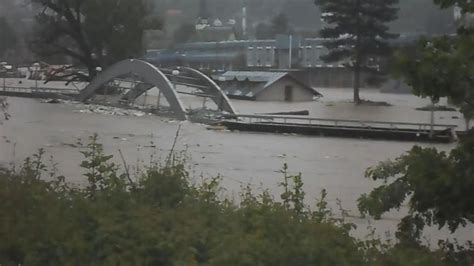 Bridge Washed Away in Bosna River Video - ABC News