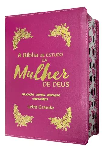 B Blia De Estudo Da Mulher De Deus Letra Grande Harpa Crist