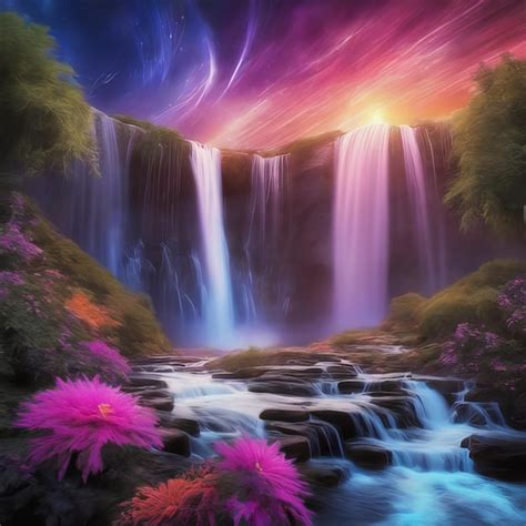 Natural Waterfalls Wallpapers 3d