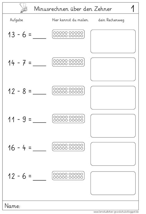 Lernst Bchen Minus Ber Den Zehner
