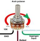 Jual Potensiometer B K Stereo Linear B K K Ohm Potensio Potentio