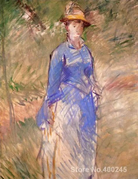 Young woman in the garden Paintings by Edouard Manet Portrait art High ...