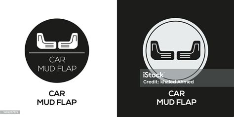 Car Mud Flap Icon Stock Illustration Download Image Now Car