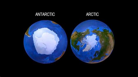 North Pole Vs South Pole Whats The Big Difference Youtube