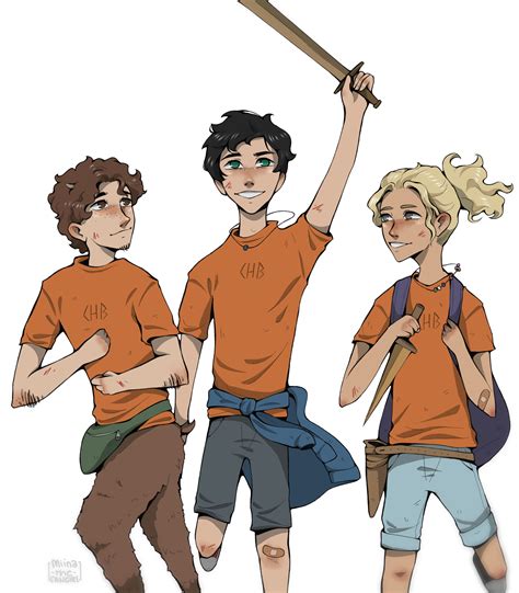 Percy Annabeth And Grover Fan Art