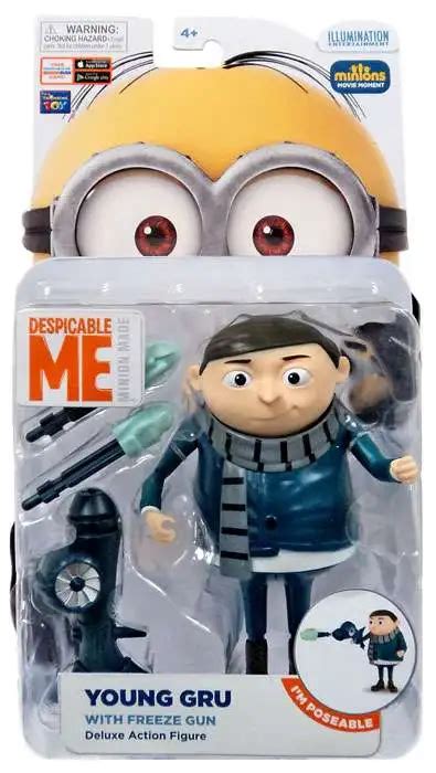 Despicable Me Minions Movie Young Gru 5 Deluxe Action Figure with ...