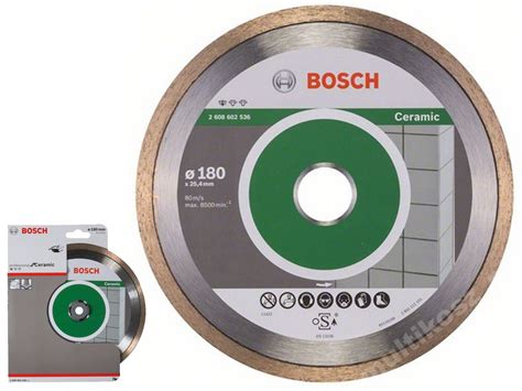 BOSCH Tarcza diamentowa DO PŁYTEK GLAZURY 180x25 4 2608602536 Cena