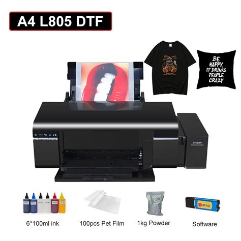 Impresora Dtf A M Quina De Impresi N De Camisetas Para Epson L