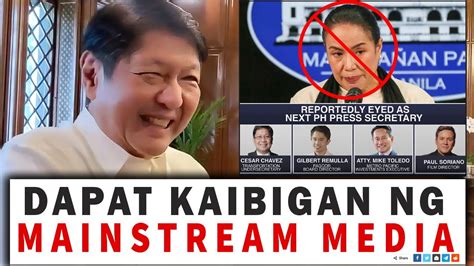 Pbbm Nagsalita Na Ipapalit Kay Atty Trixie Dapat Kaibigan Ng