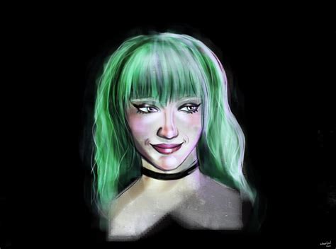 Artstation Green Hair