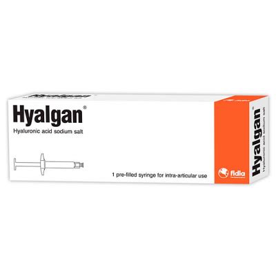 Hyalgan Mg Ml Sodium Hyaluronate Intra Articular Pre Filled