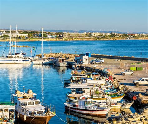 Paphos Harbour And Port Cyprus Passion