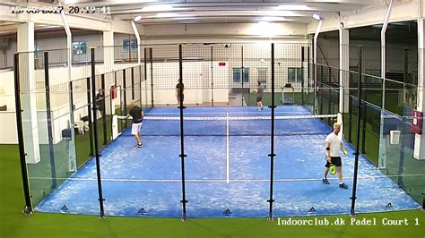 Indoorclub Dk Padelbane 1 15 08 2017 20 00 22 00 Video 1 2 YouTube