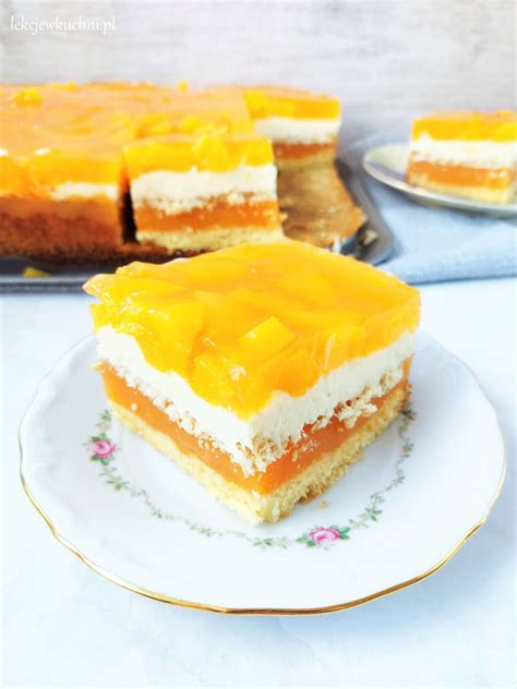 Ciasto Aurora Z Brzoskwiniami Z Puszki I Budyniem Aurora Peach Cake