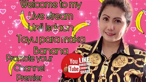 Welcome To My Live Stream Lapagan At Dikitan Libri Isdaan Youtube