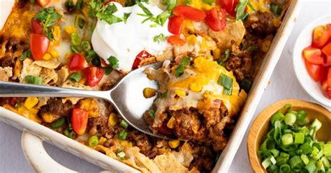 Easy Taco Casserole Insanely Good