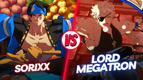 GGST Top Anji Vs Top Sin Sorixx VS Lord Megatron Celestial Floor