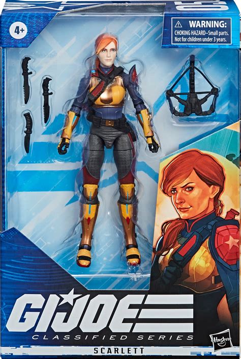 G I Joe 6 Classified Series Scarlett