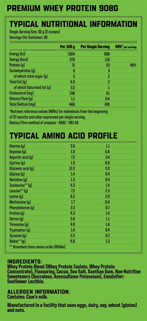 Premium Whey Protein Nutritech Supplements South Africa