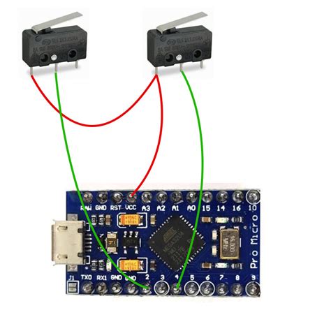 Need Help With Arduino Joystick Library And Limit Switch Sensors