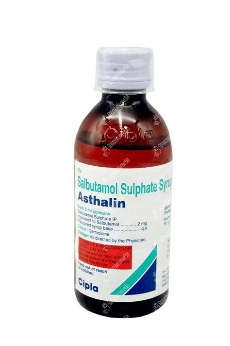 Asthalin Syrup Uses Side Effects Price Substitutes