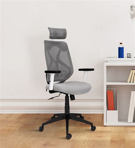 Buy Oxford Classic Breathable Mesh Ergonomic Chair In Dual Colour At