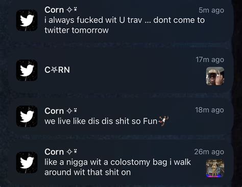 Corn Deleted Tweets On Twitter