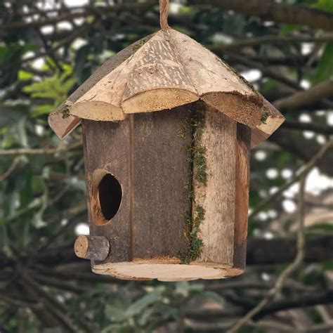 Nid D Oiseau Ext Rieur En Bois Cabane Oiseaux Maison De Colibri D