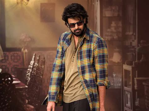 First Look Of Prabhas From The Raja Saab Unveiled