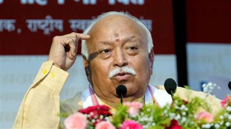 Rss Chief Mohan Bhagwat Says Bharat Will Have To Tell The World Its