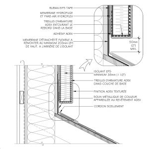 Adex Vca T Jonction Toit Mur Plat Adex