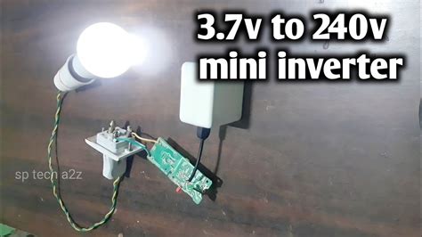 How To Make Dc To Ac Mini Inverter With Old Mosquito Bat Dctoac Mosquitobat Youtube